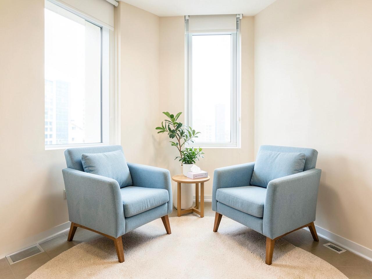 Private therapy room